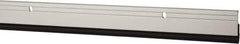 Pemko - 72" Long x 1-1/4" Wide, Head & Jamb Weatherstripping - Clear Anodized Aluminum Finish - USA Tool & Supply