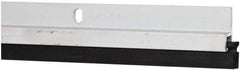 Pemko - 36" Long x 1-1/16" Wide, Heavy-Duty Head & Jamb Weatherstripping - Clear Anodized Aluminum Finish - USA Tool & Supply