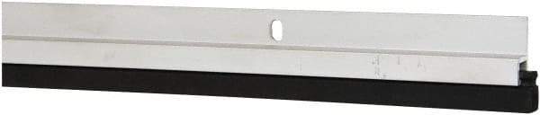 Pemko - 48" Long x 1-1/16" Wide, Heavy-Duty Head & Jamb Weatherstripping - Clear Anodized Aluminum Finish - USA Tool & Supply