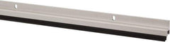 Pemko - 72" Long x 1-1/16" Wide, Heavy-Duty Head & Jamb Weatherstripping - Clear Anodized Aluminum Finish - USA Tool & Supply