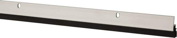 Pemko - 96" Long x 1-1/16" Wide, Heavy-Duty Head & Jamb Weatherstripping - Clear Anodized Aluminum Finish - USA Tool & Supply