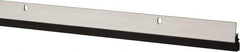 Pemko - 96" Long x 1-1/16" Wide, Heavy-Duty Head & Jamb Weatherstripping - Clear Anodized Aluminum Finish - USA Tool & Supply