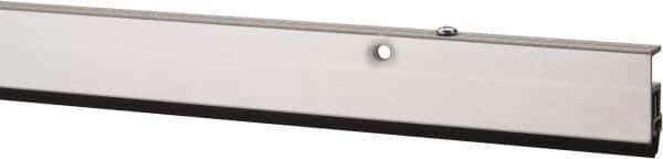 Pemko - 96" Long x 1-3/4" Wide, Adjustable Head & Jamb Weatherstripping - Clear Anodized Aluminum Finish - USA Tool & Supply