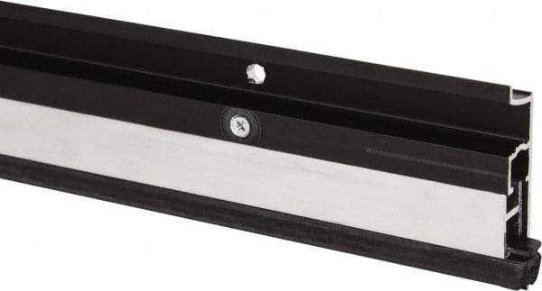 Pemko - Automatic Door Bottom Sweep - Sponge Neoprene, 1-15/16" High, Dark Bronze Anodized Aluminum Coated - USA Tool & Supply