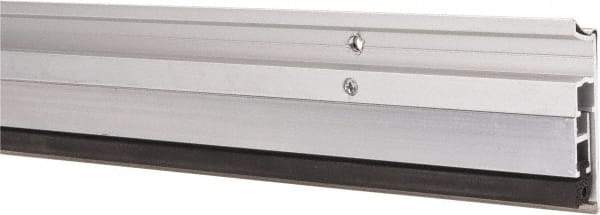 Pemko - Automatic Door Bottom Sweep - Sponge Neoprene, 1-15/16" High, Stainless Steel Coated - USA Tool & Supply