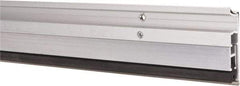 Pemko - Automatic Door Bottom Sweep - Sponge Neoprene, 1-15/16" High, Stainless Steel Coated - USA Tool & Supply