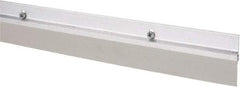 Pemko - Door Bottom Sweep - Vinyl, 1-7/8" High, Mill Finish Aluminum Coated - USA Tool & Supply
