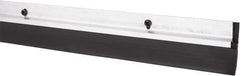 Pemko - Door Bottom Sweep with Triple Seal - Vinyl, 1-3/4" High, Mill Finish Aluminum Coated - USA Tool & Supply