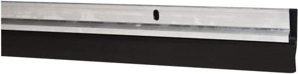 Pemko - Door Bottom Sweep with Triple Seal - Vinyl, 1-3/4" High, Mill Finish Aluminum Coated - USA Tool & Supply