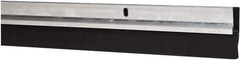 Pemko - Door Bottom Sweep with Triple Seal - Vinyl, 1-3/4" High, Mill Finish Aluminum Coated - USA Tool & Supply