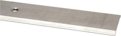 Pemko - 48" Long x 2-1/4" Wide x 3/16" High, Saddle Threshold - Mill Finish Aluminum - USA Tool & Supply