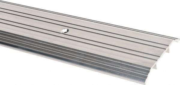 Pemko - 36" Long x 4" Wide x 1/2" High, Saddle Threshold - Mill Finish Aluminum - USA Tool & Supply