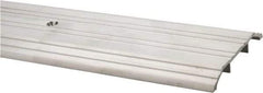 Pemko - 48" Long x 4" Wide x 1/2" High, Saddle Threshold - Mill Finish Aluminum - USA Tool & Supply