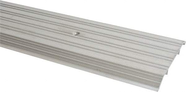 Pemko - 36" Long x 6" Wide x 1/2" High, Saddle Threshold - Mill Finish Aluminum - USA Tool & Supply