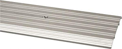 Pemko - 72" Long x 6" Wide x 1/2" High, Saddle Threshold - Mill Finish Aluminum - USA Tool & Supply