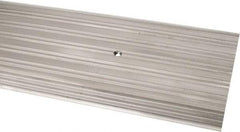 Pemko - 36" Long x 7" Wide x 1/2" High, Saddle Threshold - Mill Finish Aluminum - USA Tool & Supply