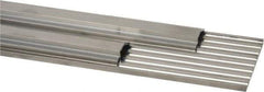 Pemko - 48" Long x 6-3/4" Wide x 1/2" High, Saddle Threshold - Mill Finish Aluminum - USA Tool & Supply