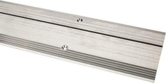 Pemko - 36" Long x 5-1/8" Wide x 1/2" High, Saddle Threshold - Mill Finish Aluminum - USA Tool & Supply
