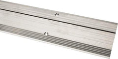 Pemko - 48" Long x 5-1/8" Wide x 1/2" High, Saddle Threshold - Mill Finish Aluminum - USA Tool & Supply