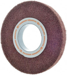 Standard Abrasives - 8" Diam Aluminum Oxide Unmounted Flap Wheel - 3" Hole, 1" Wide, Density 7, Nonwoven, Medium Grade, 3,200 Max RPM - USA Tool & Supply