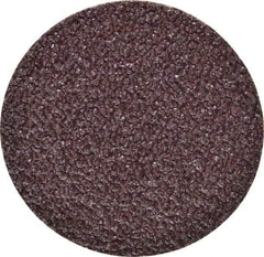 Standard Abrasives - 2" Disc Diam, 36 Grit, Aluminum Oxide Quick Change Disc - Type R Attaching System, Coated, Brown, Very Coarse Grade, 20,000 RPM - USA Tool & Supply