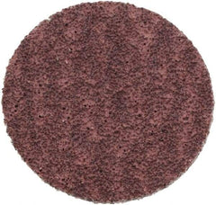 Standard Abrasives - 1" Disc Diam, 80 Grit, Aluminum Oxide Quick Change Disc - Type S Attaching System, Coated, Light Brown, Medium Grade, 40,000 RPM - USA Tool & Supply