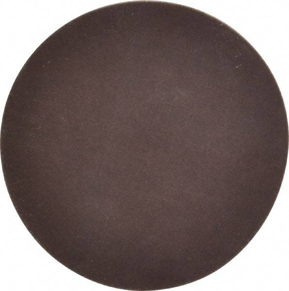 Made in USA - 4" Diam, 320 Grit Aluminum Oxide Adhesive PSA Disc - Extra Fine Grade, Black & White, X Weighted Backing, Flexible - USA Tool & Supply