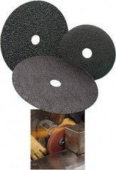 Standard Abrasives - 4-1/2" Diam 7/8" Hole 36 Grit Fiber Disc - Very Coarse Grade, Zirconia Alumina, 18,000 Max RPM, Series Z - USA Tool & Supply