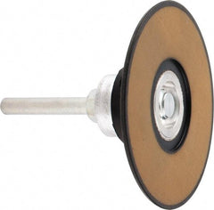Standard Abrasives - 3" Diam Quick-Change Disc Backing Pad - 1/4" Shank Diam, Firm Density, 20,000 RPM, SocAtt Compatible - USA Tool & Supply