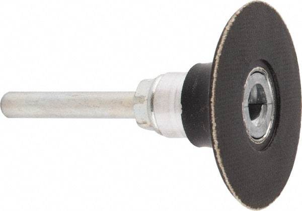 Standard Abrasives - 2" Diam Quick-Change Type R Disc Backing Pad - 1/4" Shank Diam, Soft Density, 20,000 RPM, Lockit Compatible - USA Tool & Supply