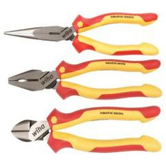 3PC PLIERS/CUTTER SET - USA Tool & Supply