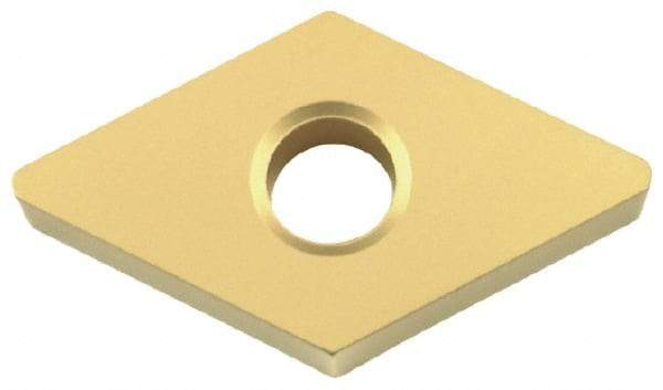 Sumitomo - 2NU-DNGA433 Grade BN250 PCBN Turning Insert - Uncoated, 55° Diamond, 1/2" Inscr Circle, 3/16" Thick, 3/64" Corner Radius - USA Tool & Supply