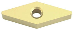 Sumitomo - VCMA333 Grade DA2200 Polycrystalline Diamond (PCD) Turning Insert - 35° Diamond, 3/8" Inscr Circle, 3/16" Thick, 3/64" Corner Radius - USA Tool & Supply