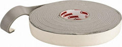Frost King - 30' Long x 1-1/4" Wide, Camper Mounting Tape Weatherstripping - Rubber Foam - USA Tool & Supply