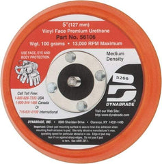 Dynabrade - 5" Diam Disc Backing Nonvacuum Replacement Pad - Medium Density, 12,000 RPM - USA Tool & Supply