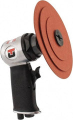 Universal Tool - 3" Max Disc, 20,000 RPM, Pneumatic Handheld Disc Sander - 4 CFM, 1/4 NPT Inlet, 0.33 hp, 90 psi - USA Tool & Supply