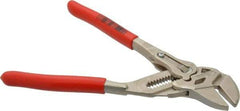 Knipex - 7" OAL, Pipe Wrench Tongue & Groove Pliers - Smooth Smooth Jaws, Standard Head - USA Tool & Supply