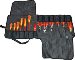 Knipex - 13 Piece Insulated Tool Set - Comes with Tool Pouch - USA Tool & Supply