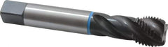 Emuge - 1-1/4 - 8 UNS 4 Flute 3B Modified Bottoming Spiral Flute Tap - Cobalt, Oxide Finish, 7.087" OAL, Right Hand Flute, Right Hand Thread, Series Enorm-VA - USA Tool & Supply