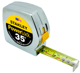 STANLEY® PowerLock® Classic Tape Measure 1" x 35' - USA Tool & Supply