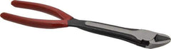 Proto - 11-1/8" OAL, 1-1/8" Capacity, Diagonal Cutter - 1" Jaw Length x 63/64" Jaw Width, Oval/Angled Head, Plastisol Handle - USA Tool & Supply