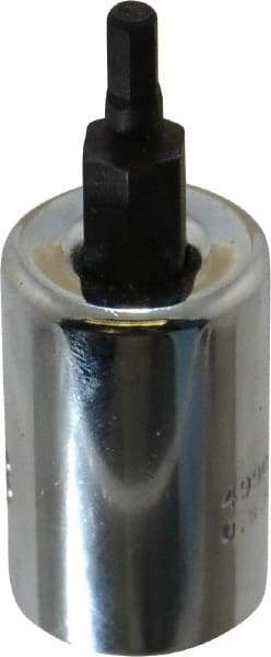 Proto - 3/8" Drive, 1/8" Hex Bit Socket - 1-13/16" OAL, 3/4" Bit Length - USA Tool & Supply