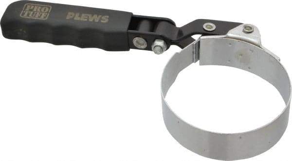 Plews - 2-13/16 to 3-5/32" Diam, Swivel Handle Small Oil Filter Wrench - Steel, For Use with Filters from 2-13/16 to 3-5/32" - USA Tool & Supply