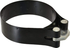 Plews - 5-5/32 to 5-21/32" Diam, Heavy Duty Truck Oil Filter Wrench - Steel, For Use with Filters from 5-5/32" to 5-21/32" - USA Tool & Supply