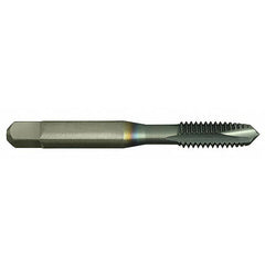 ‎#5-40 UNC 2 Flute H2 Plug HSS Standard Spiral Point Tap- Steam Oxide - Exact Industrial Supply