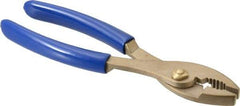 Ampco - 8" OAL, Combination Slip Joint Pliers - Standard Jaw, Standard Head, Nonsparking - USA Tool & Supply