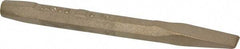 Ampco - 6" OAL x 5/8" Blade Width Nonsparking Hand Chisel - USA Tool & Supply