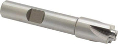 Keo - 1/32" Radius, 7/16" Mill Diam, 4 Flute High Speed Steel Corner Rounding End Mill - Single End, Uncoated, 1/4" Tip Diam, 2-1/2" OAL, 3/8" Shank Diam - USA Tool & Supply