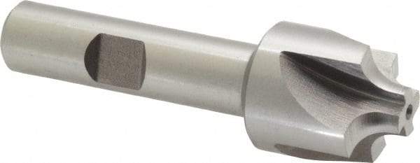 Keo - 3/16" Radius, 7/8" Mill Diam, 4 Flute High Speed Steel Corner Rounding End Mill - Single End, Uncoated, 3/8" Tip Diam, 2-15/16" OAL, 1/2" Shank Diam - USA Tool & Supply