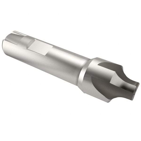 Keo - 3/8" Radius, 1-1/4" Mill Diam, 4 Flute High Speed Steel Corner Rounding End Mill - Single End, Uncoated, 3/8" Tip Diam, 3-3/4" OAL, 7/8" Shank Diam - USA Tool & Supply